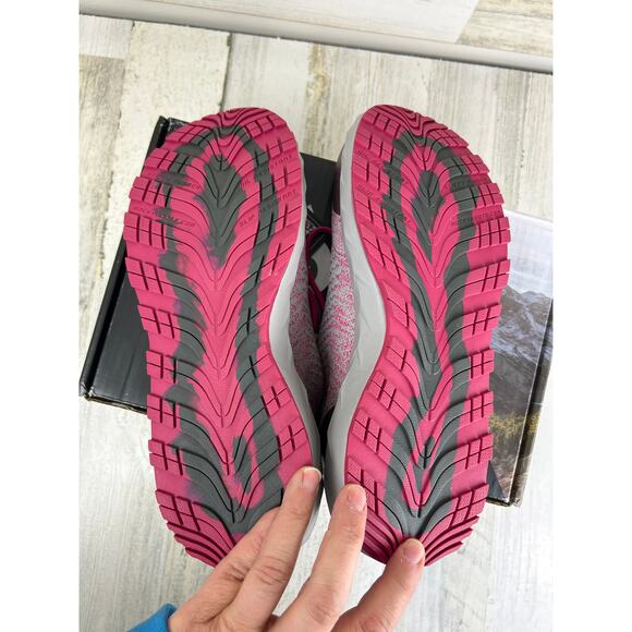 Rocky womens 9.5 pink workknit lx composite toe work shoe sneaker new - Picture 8 of 9